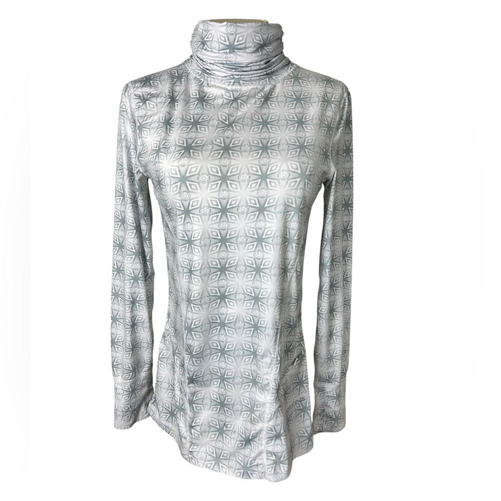 Terramor Hottotties fitness ruched turtleneck workout Running size‎ M